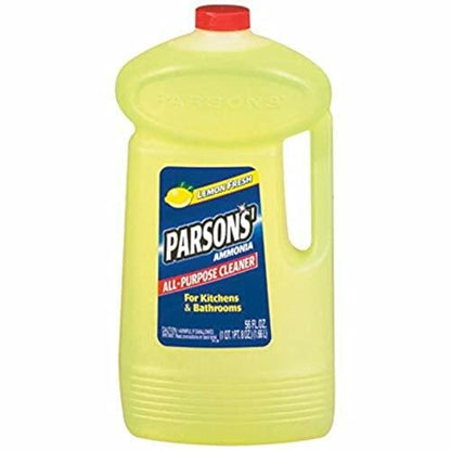 Parsons Ammonia All-Purpose Cleaner, Lemon, – Convenient 2-Pack: Each bottle contains 56 oz, giving you a total of – Image 4