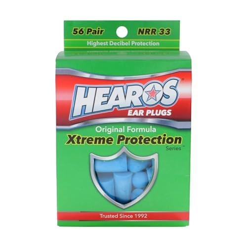 HEAROS Xtreme Protection Series Ear Plugs, Blue, 56 Pair - görsel 4