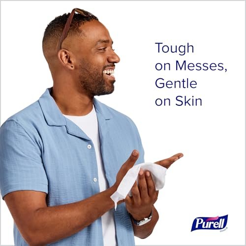 Purell Hand Sanitizing Wipes, Clean – Clean Refreshing Scent: Leaves hands smelling fresh and clean after each use. – Image 4