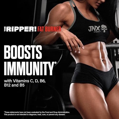 JNX SPORTS The Ripper! Fat Burner Pre Workout for Men & Women – Thermogenic Fat Burning Powder & Appetite Suppressant, Boost Energy & Endurance – Pineapple Shred, 30 Servings - görsel 12