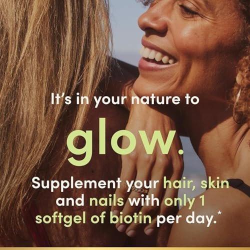 Nature's Bounty Super Potency Biotin 5000mcg - 72 softgels (Pack of 2) - görsel 12
