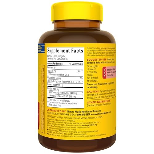 Nature Made Triple Omega 3 6 9 Supplements, – Easy-to-Swallow Softgels: The softgel format is simple to take and – Image 3