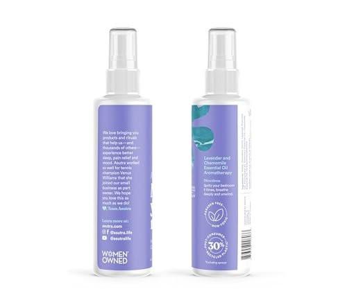 Asutra Lavender & Chamomile Multi-Use Natural Aromatherapy Room Spray, Calming Linen & Pillow Mist, Fabric Spray for Sleep & Bed, 4 fl oz - görsel 2