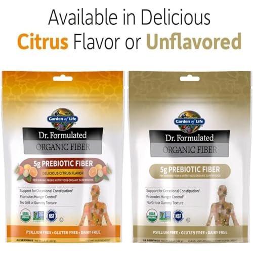 Garden of Life Dr. Formulated Whole Food Magnesium 197.4g Powder - Orange, Chelated, Non-GMO, Vegan, Kosher, Gluten & Sugar Free Supplement with Probiotics - Best for Anti-Stress, Calm & Regularity - görsel 7