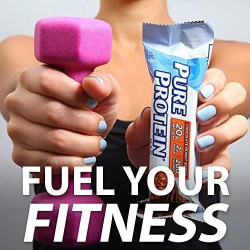 Pure Protein Bars, High Protein, Nutritious Snacks to Support Energy, Low Sugar, Gluten Free, Variety Pack, 1.76oz, 18 Pack - görsel 14