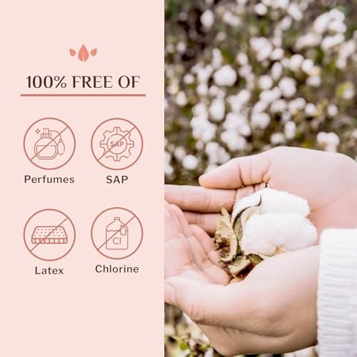 Organyc Hospital Postpartum Pads, 100% Certified Organic Cotton Inside and Out for Women, for First Days After Delivery, 12 Counts - görsel 8