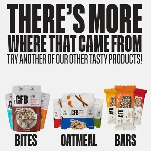 The GFB Variety Pack Protein Bites - Gluten Free, Plant Based, Non GMO, Sustainably Made – Ridiculously Tasty, Healthy, Vegan, Protein Energy Balls, 4 oz (4 Count) - görsel 14