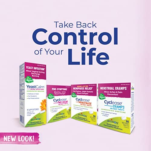 Boiron Cyclease PMS Relief Tablets for Symptoms from PMS of Bloating, Aches, Mood Swings, and Irritability - 60 Count - görsel 15