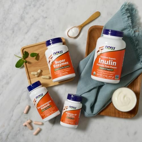 NOW Foods Supplements, Probiotic-10™, 100 Billion, with 10 Probiotic Strains, Dairy, Soy and Gluten Free, Strain Verified, 30 Veg Capsules - görsel 3