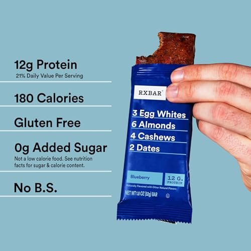 RXBAR Protein Bars, Protein Snack, Snack – Product Dimensions: 12.0 x 4.0 x 2.0 inches – Image 7