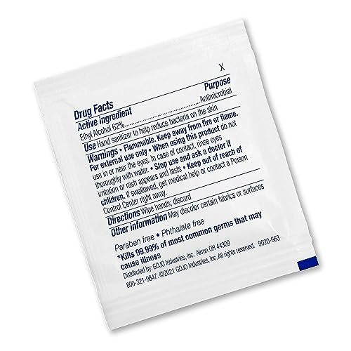 Purell Hand Sanitizing Wipes, Alcohol Formula, Fragrance Free, 300 Count Individually Wrapped Hand Wipes - 9020-06-EC - görsel 6