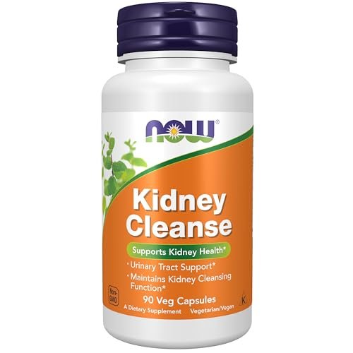 NOW Supplements, Kidney Cleanse with Uva Ursi, Parsley Seed, Fennel, and Horsetail, 90 Veg Capsules - görsel 2