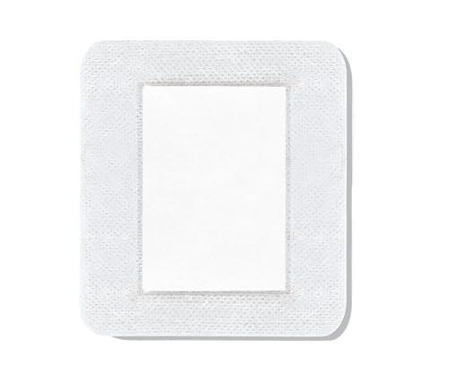 CURAD White Waterproof Adhesive Pads, 4" x 4", Advanced Wound Care, 1 Box, 8 Count - görsel 7