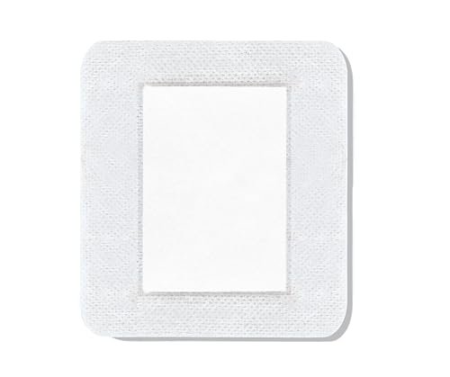 CURAD White Waterproof Adhesive Pads, 4" x 4", Advanced Wound Care, 1 Box, 8 Count - görsel 9