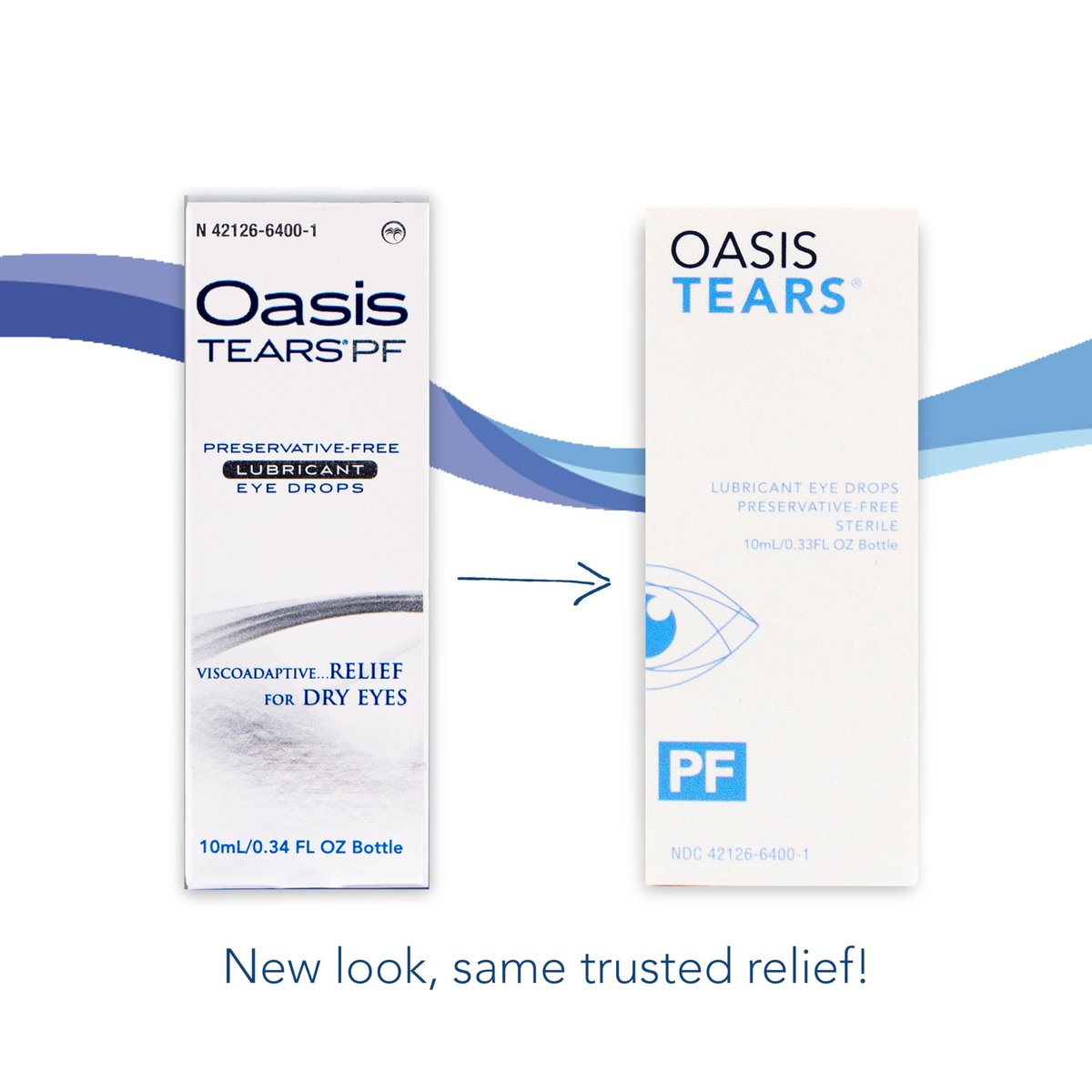 Oasis TEARS OT6400 PF Preservative-Free Lubricant Eye Drops Dry Eye Relief | Artificial Tears | 0.34 FL OZ (10 mL) - görsel 6