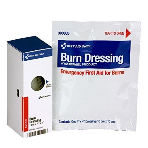 First Aid Only FAE-7012 Burn Dressing Burn Bandage Refill, 4" x 4", 1 Count - görsel 4