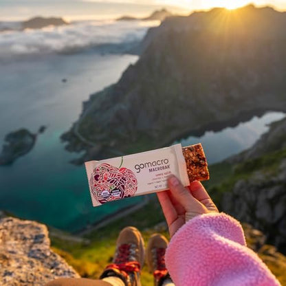 GoMacro MacroBar Organic Vegan Snack Bars - – Balanced Nutrition: Each bar provides a balanced mix of – Image 4