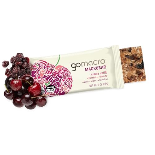 GoMacro MacroBar Organic Vegan Snack Bars - – Gluten-Free & Non-GMO: Perfect for those with gluten sensitivities – Image 7