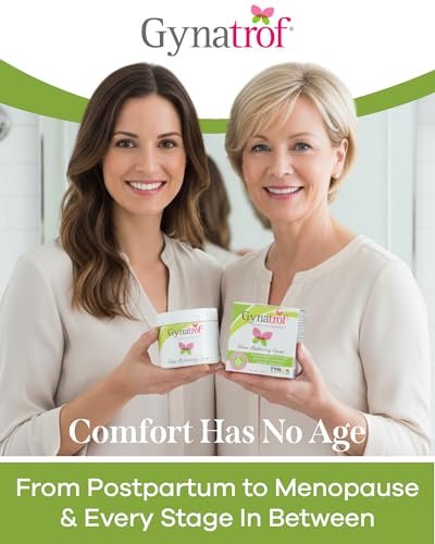 Gynatrof Vulvar Moisturizing Cream for Dryness, Itching, Irritation, Redness Due to Menopause, Childbirth, Breastfeeding, Low Estrogen - Lightweight Hydrating Formula for Sensitive Skin, 2 oz - görsel 2
