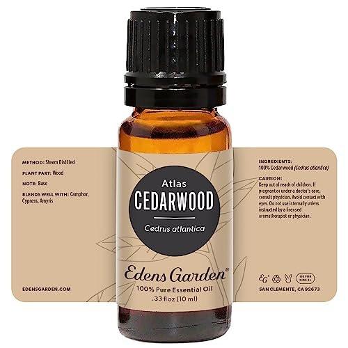 Edens Garden Cedarwood-Atlas Essential Oil - 100% Pure Premium Grade, Undiluted, Natural, Therapeutic, Aromatherapy, Best for Diffuser, Candle, Laundry, Hair 10 ml (.33 fl oz) - görsel 4