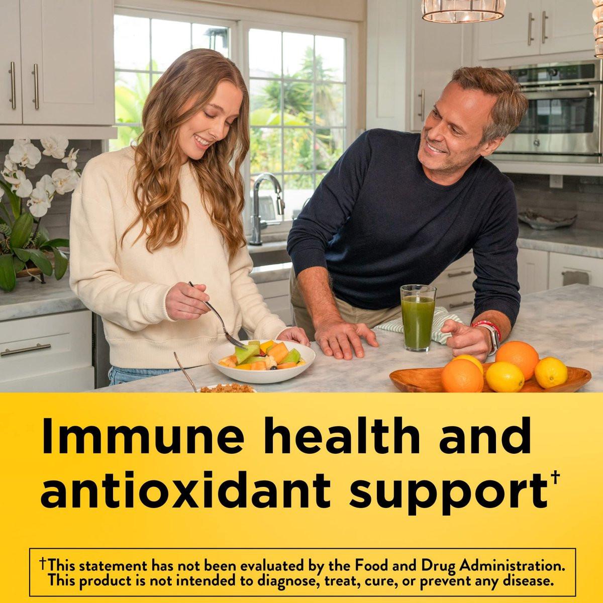 Nature Made Vitamin C 500 mg Tablets, Dietary Supplement for Immune Support, 100 Tablets, 100 Day Supply - görsel 1