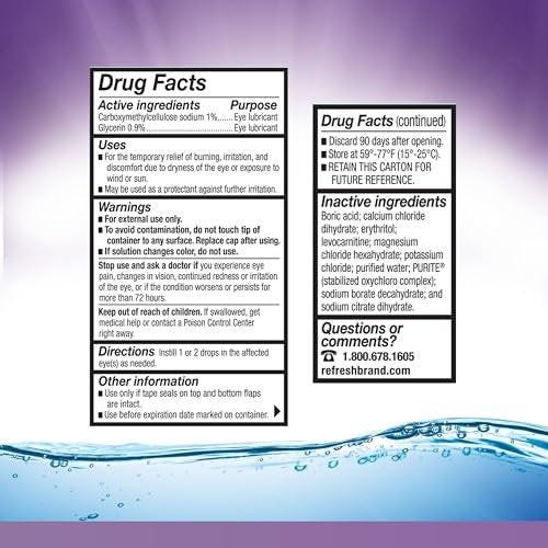 Refresh Optive Gel Drops Lubricant Eye Gel For Dry Eyes, 0.33 Oz Sterile - görsel 1