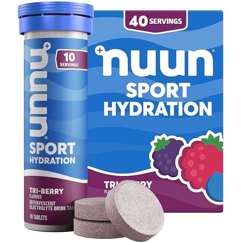 Nuun Sport Electrolyte Tablets - Tri-Berry, – Clean Ingredients: Free from gluten, dairy, soy, and artificial – Image 2