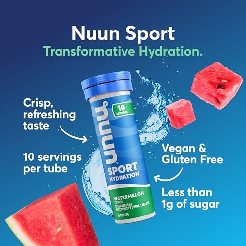 Nuun Sport Electrolyte Tablets with – Flavor: Watermelon – Image 9