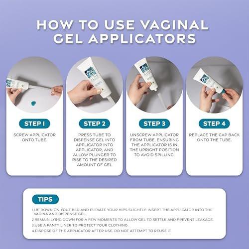 Aloe Cadabra Extra Disposable Vaginal Applicators, Individually Wrapped with Dosage Markings (30 Pack) - görsel 4