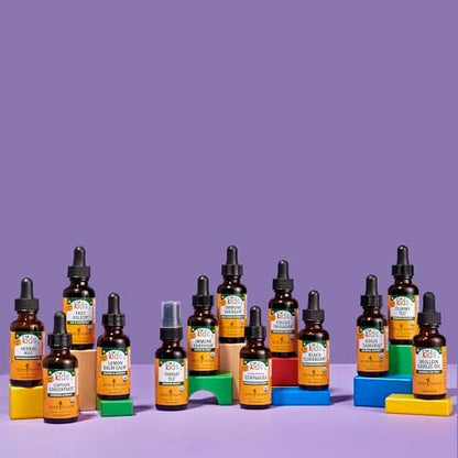 Herb Pharm Kids Immune Fortifier: Alcohol-Free Organic Immunity Supplement with Elderberry & Echinacea, Liquid Herbal Formula, 1 oz