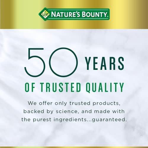 Nature's Bounty Zinc 50 mg Caplets, Unflavored, 100 Count, Pack of 2 - görsel 2