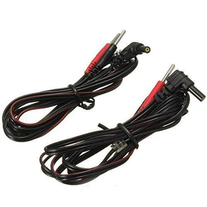 VeniCare 4pcs Replacement for Tens Unit Lead Wires for Intensity 10 Tens 2500 3000 EMS 7500 Twin Stim