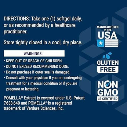 Life Extension Pomegranate Complete, Fruit Extract, Flower, Seed Oil Extract, Cardiovascular Health, Antioxidant Support, Superfood Supplement, Gluten Free, Non-GMO, 30 Softgels