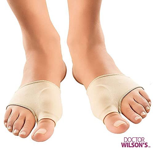 2 Bunion Relief Pads Sleeve - Bunion Splint Orthopedic Bunion Corrector Socks - Gel Pad Elastic Cushions Men and Women (1 Pair) - görsel 2