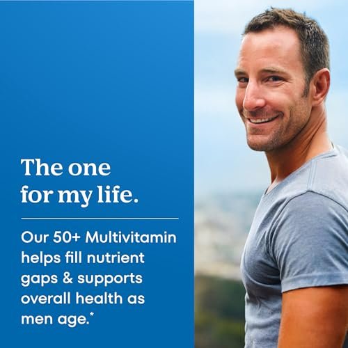 One A Day Men’s 50+ Multivitamins, Supplement with A, C, D, E and Zinc for Immune Health*, Calcium & More, 100 Tablets - görsel 7