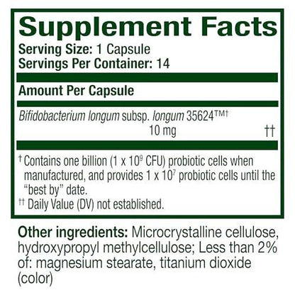 Align Probiotic, 24/7 Digestive Support*§, Probiotics for Women and Men, Probiotics for Digestive Health, Men and Womens Probiotic Capsules Help Relieve Occasional Bloating & Gas*, 14 Capsules