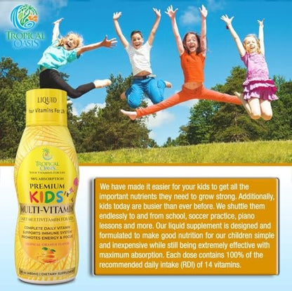 Premium Liquid Multivitamin For Kids | Sugar – Easy to Take: The liquid format is ideal for children who have – Image 5