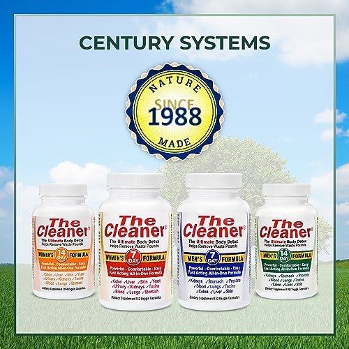 Century Systems The Cleaner Detox, Powerful 14-Day Complete Internal Cleansing Formula for Women, Support Digestive Health, 104 Vegetarian Capsules - görsel 18