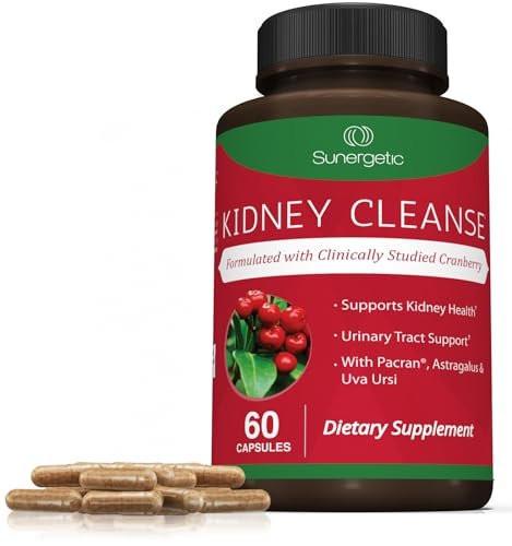 Premium Kidney Cleanse Supplement – Powerful Kidney Support Formula With Cranberry and Astragalus- Helps Support Healthy Kidneys & Urinary Tract Support - Kidney Cleanse Detox & Repair – 60 Capsules - görsel 9