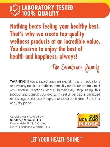 Sundance Vitamin E 180mg (400 IU) | 100 Quick Release Softgels | High Potency Formula | Non-GMO and Gluten Free Supplement - görsel 2