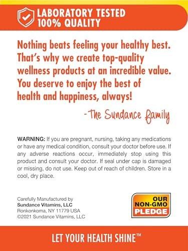Sundance Norwegian Cod Liver Oil | 100 Softgels | with EPA and DHA | Good Source of Vitamins A & D | Non-GMO and Gluten Free Supplement - görsel 5