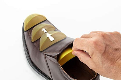 Shoolex Big Shoe Filler – Unisex Shoe Inserts to Make Big Shoes Fit – Medium (Purple)