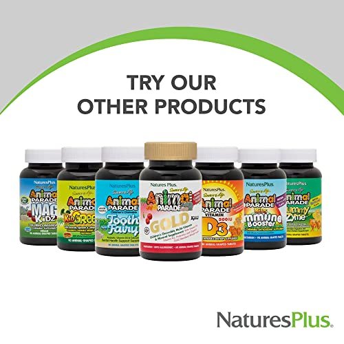NaturesPlus Animal Parade KidGreenz, – Supports Overall Health: Formulated with a blend of greens and nutrients – Image 16