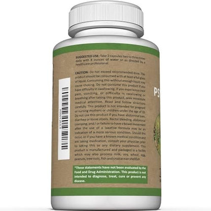 Premium Psyllium Husk Fiber Supplement – Size: 240 Count (Pack of 1) – Image 18