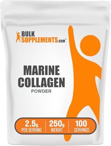 BulkSupplements.com Marine Collagen Powder - – Supports Hair, Skin, and Nails: Collagen is a key structural – Image 2