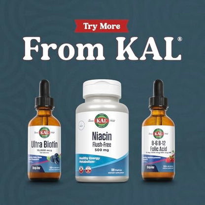 KAL Magnesium Glycinate Capsules, Fully – Dimensions: 5.25 x 2.8 x 2.85 inches – Image 10