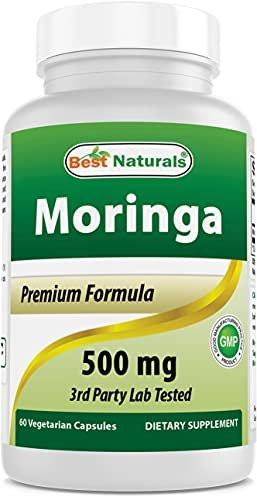 Best Naturals Moringa Superfood 500 mg 60 Veggie Capsules - görsel 2