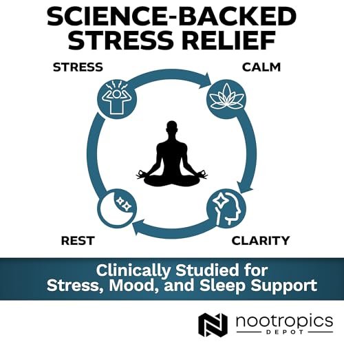 Nootropics Depot Sensoril Ashwagandha Capsules | 125mg | 90 Count | Ayurvedic Herb | Standardized Withania somnifera Extract - görsel 8
