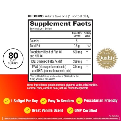 MegaRed Omega 3 Fish Oil & Antarctic Krill – Phospholipid-Bound Omega-3s: Krill oil contains phospholipids that – Image 3