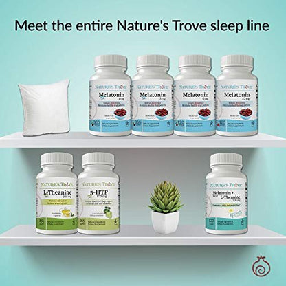 Nature's Trove Melatonin 1mg 365 EZ-Chew Tablets Cherry Flavor